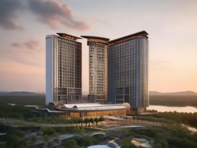 岳阳云城大酒店位于岳阳市城郊