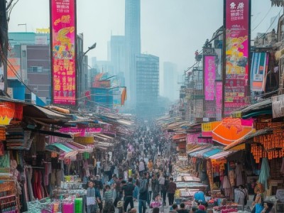 中大布匹市场，商业中心，吸引年轻人的投资与消费