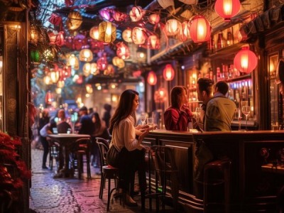 潮州苏荷酒吧，浪漫夜晚