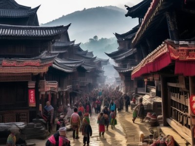 江西人口众多的千户苗寨，千年苗族智慧与故事的见证