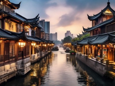 运河之韵，杭州运河广场的历史与现代