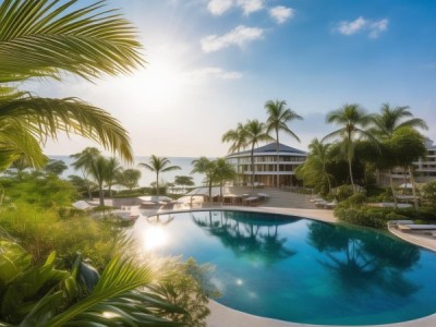 海南热带风情之Round酒店，品质生活与自然美景的完美结合