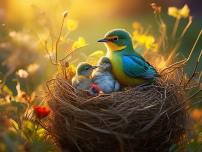 鸟巢中的生命密码