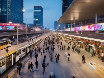 东大门机场附近的大巴站位置