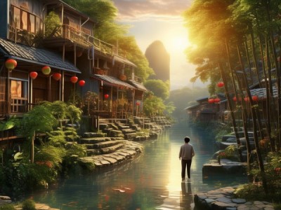 绿意盎然，水乡之约