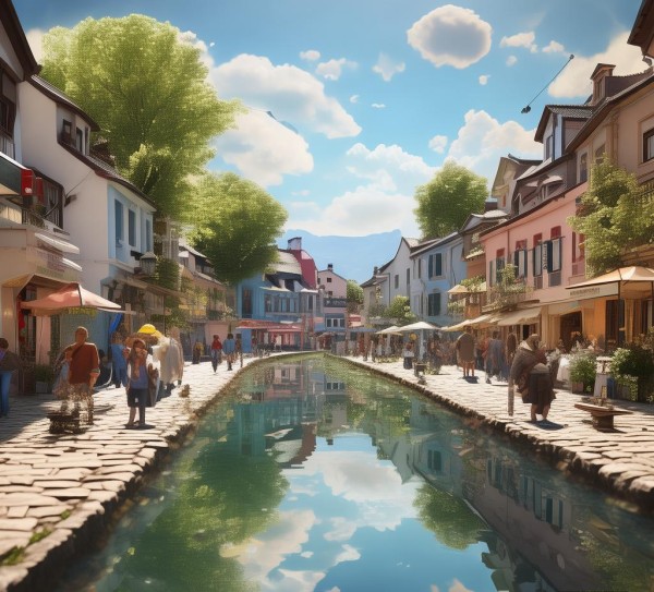 云水谣，小城风光与生活的完美结合