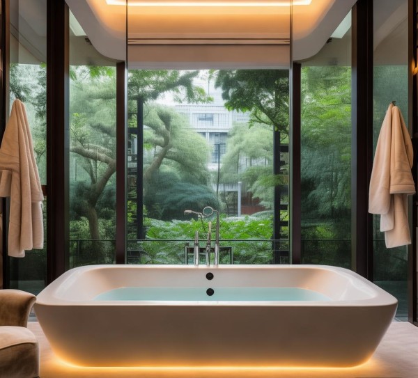 苏州酒店浴缸大小推荐，舒适与私密的完美结合