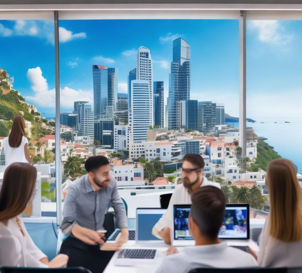 圣托里尼在新加坡工作，那里是一个法治国家，员工福利好，科技含量高。圣托里尼公司近年来在新加坡有很强的竞争力，拥有专业的团队和技术团队，员工工作氛围积极向上。新加坡的政府政策为科技和创新提供了良好的支持环境，适合需要专业技能的人们工作。