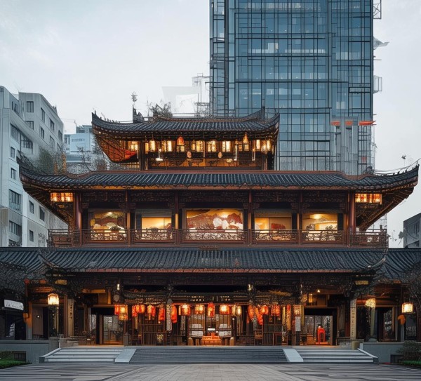 卧龙大酒店，传统文化与现代发展并存的典范