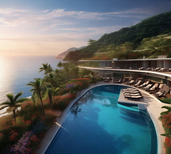 蓝湾酒店，unique destination