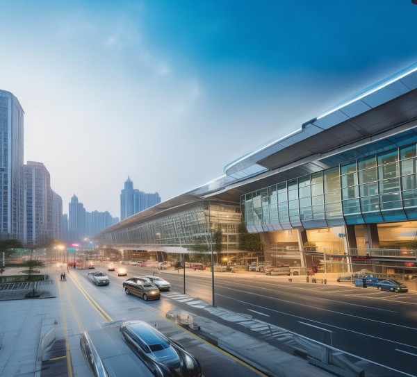 山东济南机场东站区域，济南市区交通便捷区域