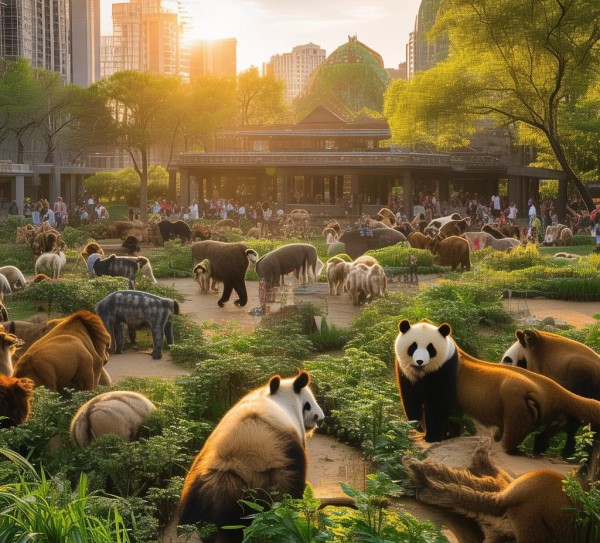 北京动物园，Leverage the Magic of the City