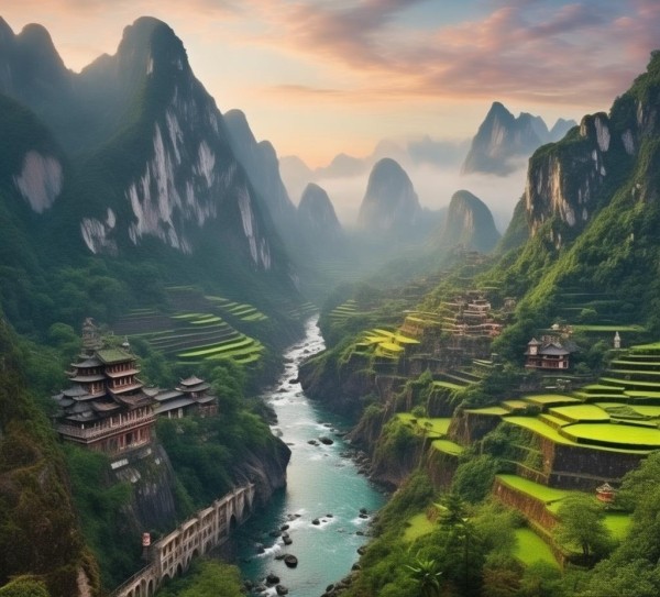 山川与人文的完美融合