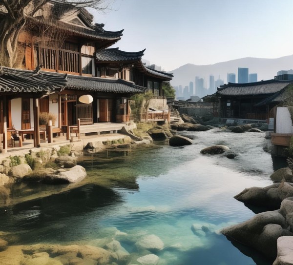 首尔泡澡必去的三大地点，传统与现代融合，文化与自然结合