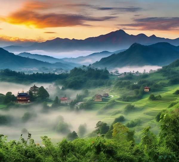 南投县位于台湾省的北部地区。