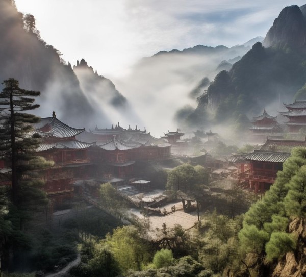 黄山，千年古色古香的佛教旅游地