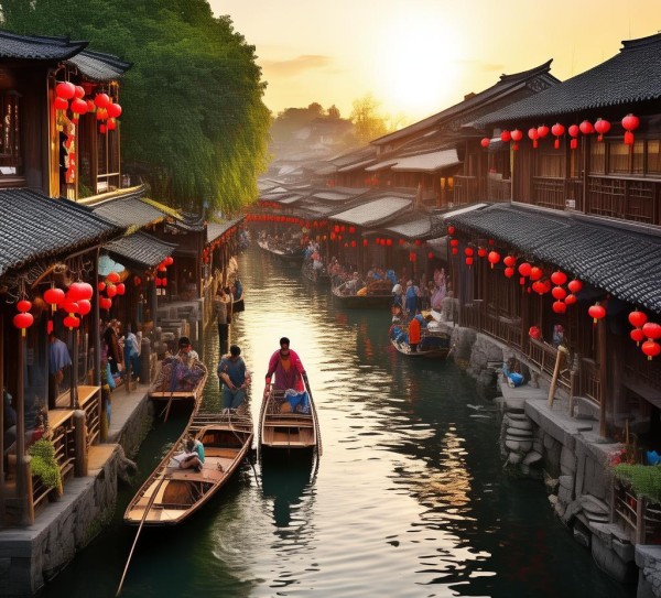 兴化水乡繁华与魅力，水乡之都的璀璨明珠
