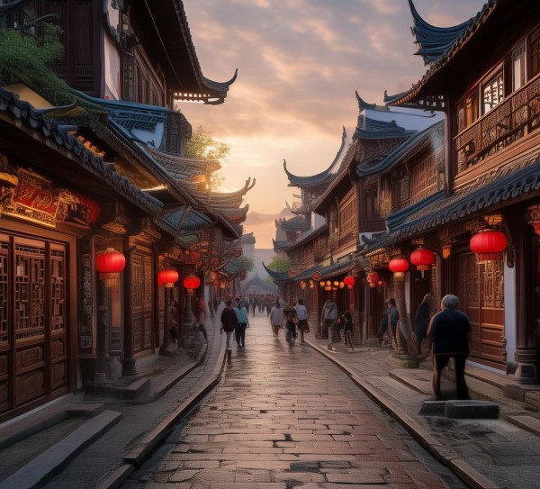 千年古镇，千年故事，现代魅力与生活完美融合