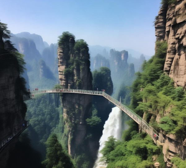 张家界，自然与科技的完美融合