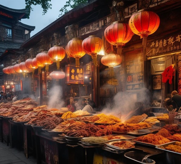 西昌烧烤街，千年与现代美食之旅