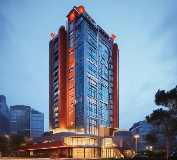 漳州银佳宾馆位于漳州市区。