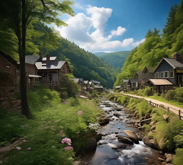 深溪岕村在哪里？