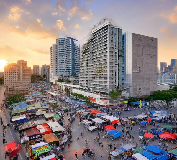 润圳华强宾馆位于深圳市龙岗区，具置在龙岗南 market 扎点附近。