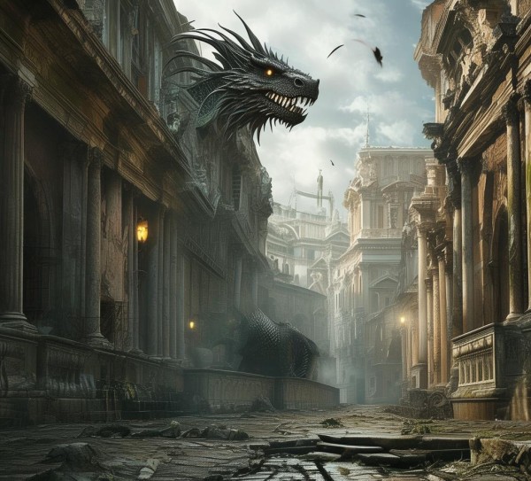 罗马深处藏着隐藏龙，古老的传说与神秘力量