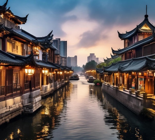 运河之韵，杭州运河广场的历史与现代