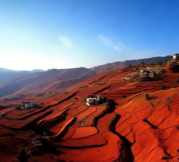 红土地，适合居住的高海拔地区