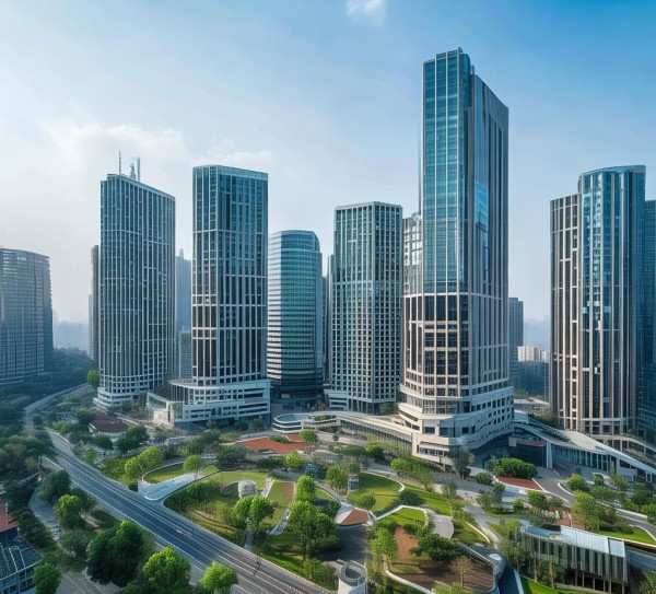 松江大学城，地标性区域，经济中心，城市明珠