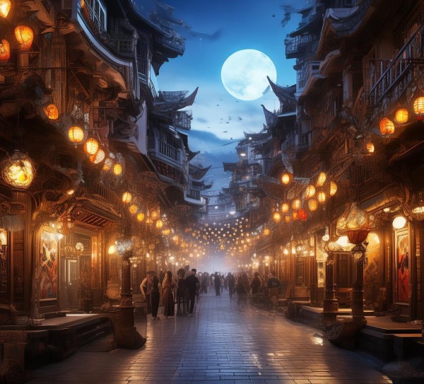 金马伦，神秘与繁华并存