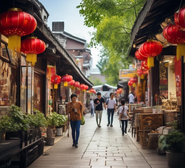 天祥街，购物与休闲的平衡之旅